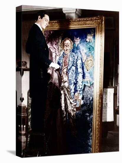 THE PICTURE OF DORIAN GRAY, Hurd Hatfield, 1945-null-Stretched Canvas