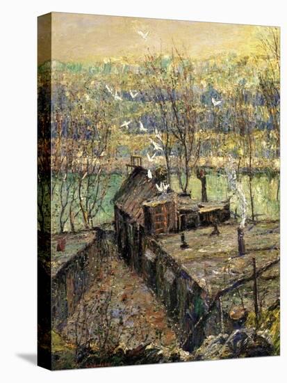 The Pigeon Coop, C.1916-Ernest Lawson-Premier Image Canvas