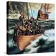 The Pilgrim Fathers: Men of the 'Mayflower'-Ron Embleton-Premier Image Canvas