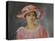 The Pink Hat; Le Chapeau Rose-Henri Lebasque-Premier Image Canvas