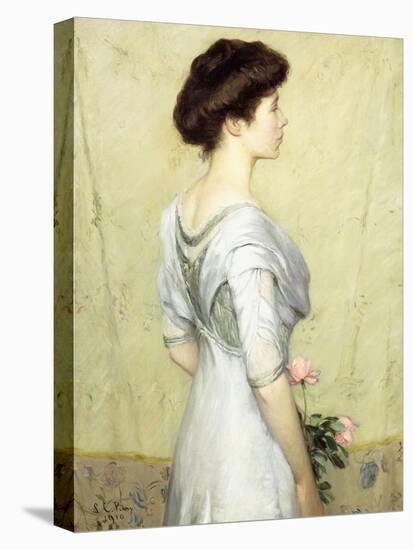 The Pink Rose, 1910-Lilla Cabot Perry-Premier Image Canvas