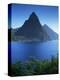 The Pitons, St. Lucia, Windward Islands, West Indies, Caribbean, Central America-John Miller-Premier Image Canvas