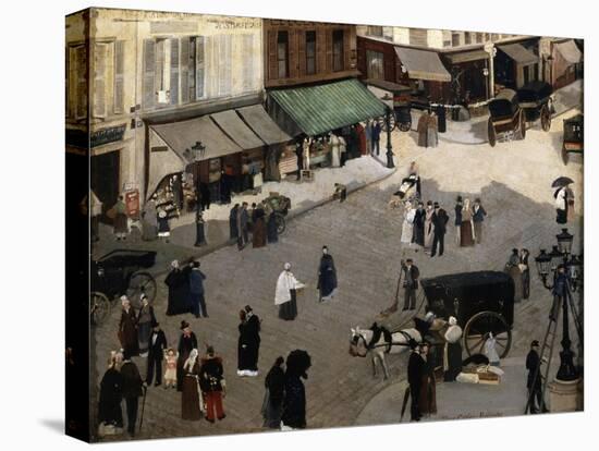 The Place Pigalle in Paris, 1880S-Pierre Carrier-belleuse-Premier Image Canvas