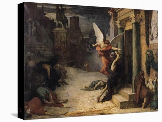 The Plague in Rome, 1869-Jules Elie Delaunay-Premier Image Canvas