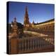 The Plaza De Espana Is a Plaza Located in the Maria Luisa Park, in Seville, Spain-David Bank-Premier Image Canvas