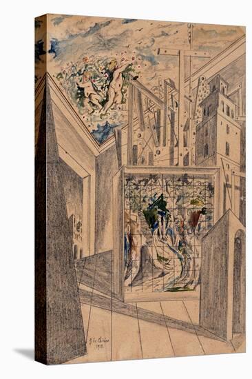 The Poet's House-De Chirico Giorgio-Premier Image Canvas