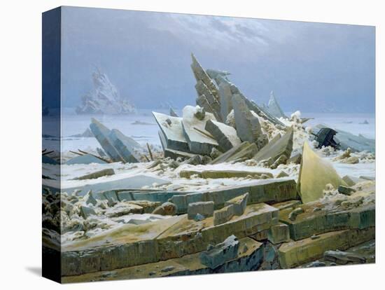 The Polar Sea, 1824-Caspar David Friedrich-Premier Image Canvas