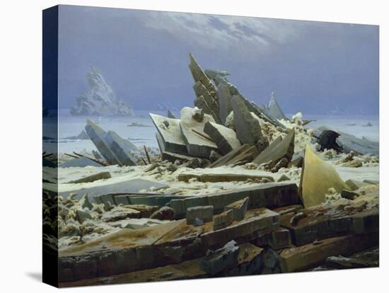 The Polar Sea (The Failed Hope), about 1823/24-Caspar David Friedrich-Premier Image Canvas