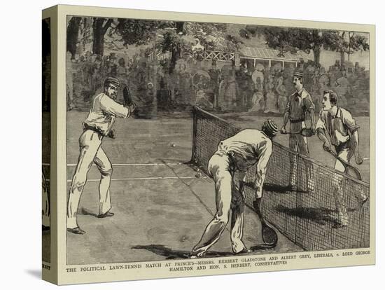The Political Lawn-Tennis Match at Prince'S-null-Premier Image Canvas