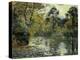 The Pond at Montfoucault-Camille Pissarro-Premier Image Canvas