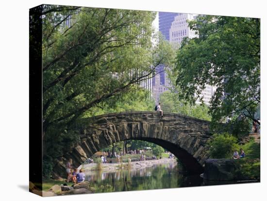 The Pond, Central Park, New York, USA-I Vanderharst-Premier Image Canvas
