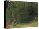 The Pond in the Forest, Ca 1868-Edgar Degas-Premier Image Canvas