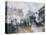 The Pont De L'Europe, Gare Saint-Lazare, 1877-Claude Monet-Premier Image Canvas