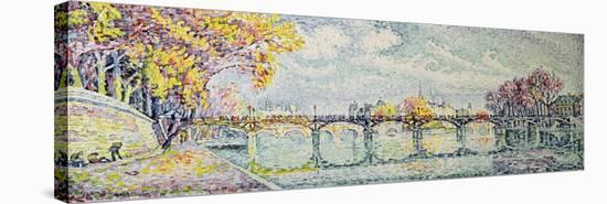 The Pont des Arts, 1928-Paul Signac-Premier Image Canvas