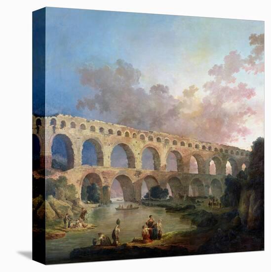 The Pont Du Gard, Nimes, circa 1786-Hubert Robert-Premier Image Canvas