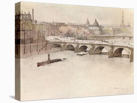 The Pont Neuf, 1915-Eugene Bejot-Premier Image Canvas