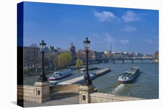 The Pont Neuf And Seine River-Cora Niele-Premier Image Canvas