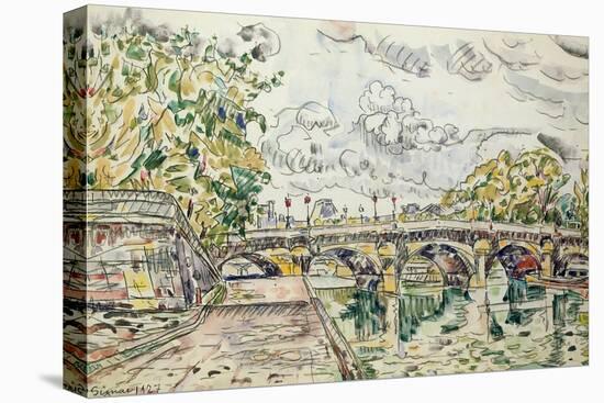 The Pont Neuf, Paris, 1927-Paul Signac-Premier Image Canvas