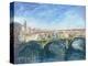 The Ponte Vecchio, Florence, 1995-Patricia Espir-Premier Image Canvas
