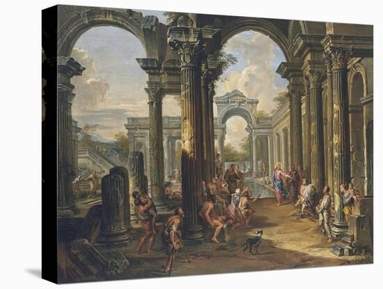 The Pool of Bethesda-Giovanni Paolo Panini-Premier Image Canvas