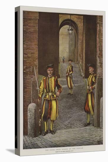 The Pope's Swiss Guards at the Vatican-Harry Hamilton Johnston-Premier Image Canvas