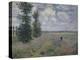 The Poppy Field, Argenteuil-Claude Monet-Premier Image Canvas