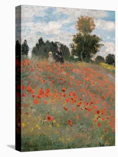 The Poppy Field-Claude Monet-Premier Image Canvas