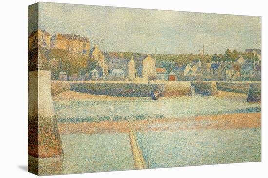 The Port and the Quay at Bessin-Georges Seurat-Stretched Canvas