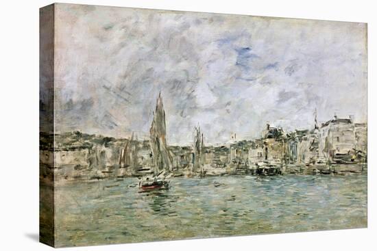 The Port at Honfleur, 1896-Eugène Boudin-Premier Image Canvas