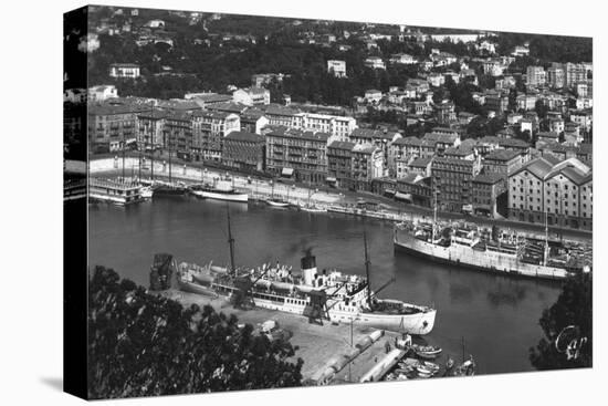 The Port from Mont Boron, Nice, France, Early 20th Century-null-Premier Image Canvas