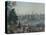 The Port of Boston in the United States of America, Painted Wallpaper, Made by Zuber at Mulhouse-null-Premier Image Canvas