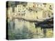 The Port of Cadaques-Eliseu Meifren i Roig-Premier Image Canvas