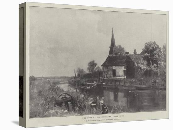 The Port of Fordwich-Henry John Yeend King-Premier Image Canvas