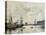 The Port of Le Havre (Dock of La Barre)-Eugène Boudin-Premier Image Canvas