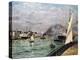 The Port of Le Havre, Normandy, 1905-Maxime Emile Louis Maufra-Premier Image Canvas