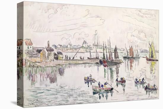 The Port of Lomalo, Brittany, 1922-Paul Signac-Premier Image Canvas