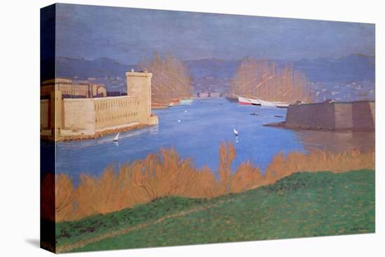 The Port of Marseille, 1901-Félix Vallotton-Premier Image Canvas