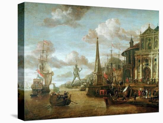 The Port of Rhodes-Abraham Storck-Premier Image Canvas