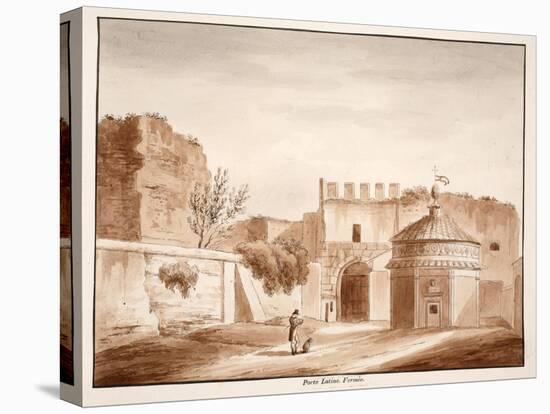 The Porta Latina, Closed, 1833-Agostino Tofanelli-Premier Image Canvas