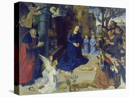 The Portinari Altarpiece. Central Panel: the Adoration of the Shepherds-Hugo van der Goes-Premier Image Canvas