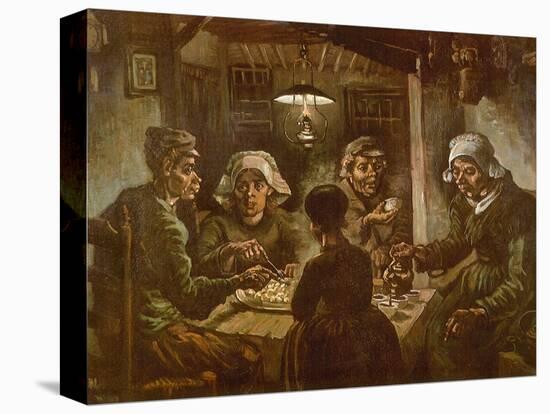 The Potato Eaters, 1885-Vincent van Gogh-Premier Image Canvas