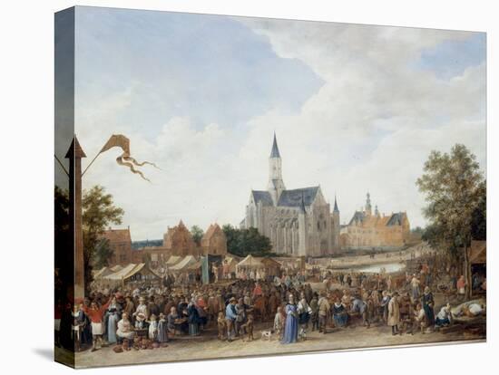 The Potters' Fair at Ghent-David Teniers the Younger-Premier Image Canvas