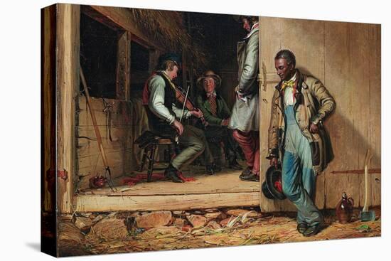 The Power of Music-William Sidney Mount-Stretched Canvas