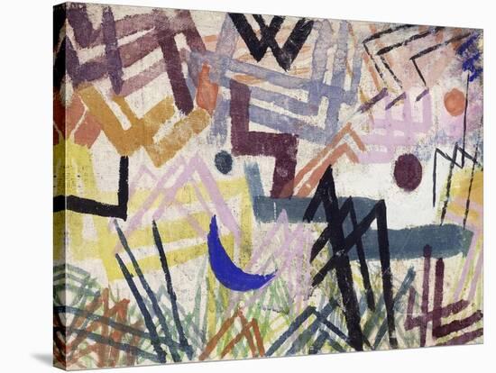 The Power of Play in a Lech Landscape-Paul Klee-Stretched Canvas