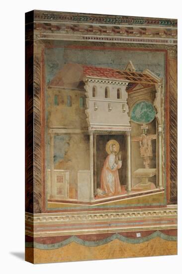 The Prayer Before the Crucifix of St Damian-Giotto di Bondone-Premier Image Canvas
