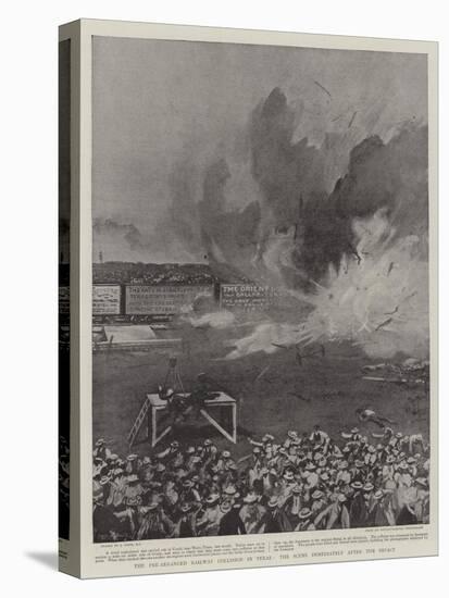 The Pre-Arranged Railway Collision in Texas, the Scene Immediately after the Impact-Joseph Nash-Premier Image Canvas