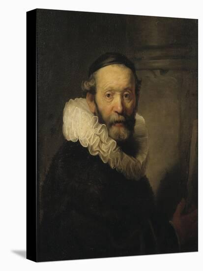 The Preacher Johannes Uttenbogaert, c.1633-Rembrandt Harmensz. van Rijn-Premier Image Canvas