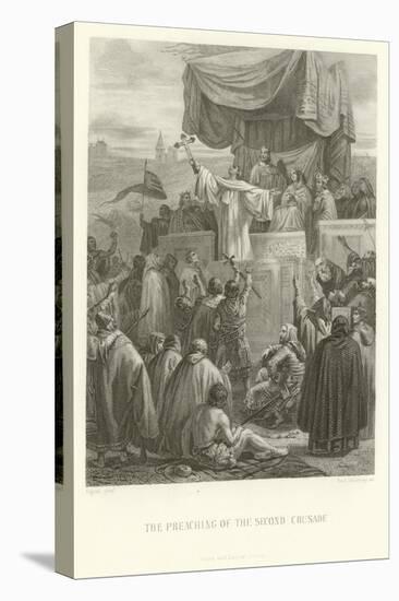 The Preaching of the Second Crusade-Alphonse Marie de Neuville-Premier Image Canvas