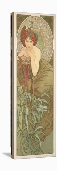 The Precious Stones: Emerald, 1900-Alphonse Mucha-Premier Image Canvas