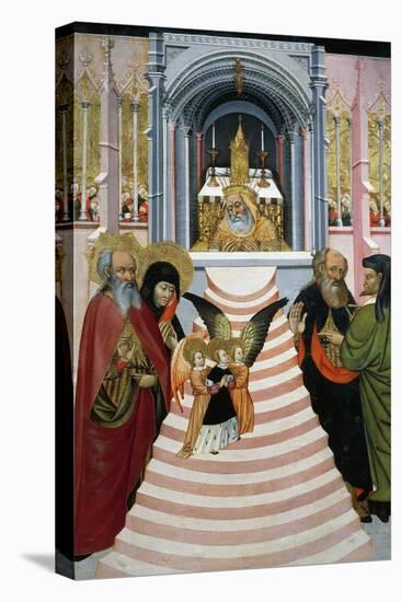 The Presentation of Mary in the Temple, Altarpiece from Verdu, 1432-34-Jaume Ferrer II-Premier Image Canvas